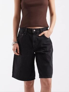 Levi's Baggy Dad Jort Open Mind Sz 24 Nwt